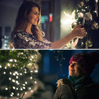 33ft Christmas LED String Lights, Waterproof Timer Lights