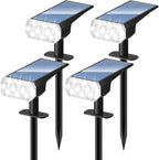 Solar Spotlights, 65 LED Landscape Lights