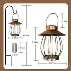 Backyard Solar Lanterns, Waterproof LED Outdoor Lights