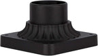 Post Light Pier Mount Adapter, Heavy-Duty