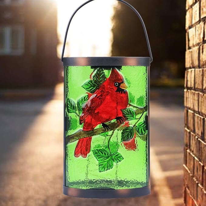 Cardinal Solar Patio Lanterns, Classic Waterproof LED