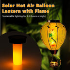 Charming Dragonfly Solar Lanterns for Porch, Waterproof LED