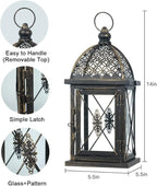 Garden Solar Lanterns, Waterproof LED Patio Lights