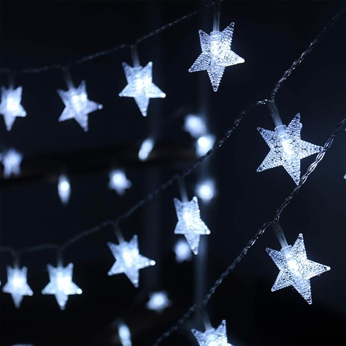 Christmas Backyard String Lights, 50 LED Waterproof