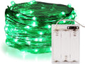 10ft Green Outdoor Edison String Lights, Weatherproof