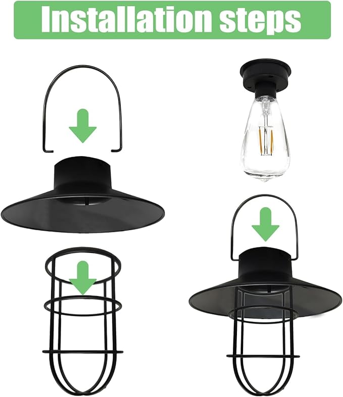 2 Pack ‌Solar Lanterns Outdoor Waterproof Ideal as Gifts for Women, Mothers and Wife.Vintage-Style Hanging Solar Lights Suitable for Outdoor Use in Yards, Patios, Backyards and Porches.