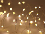 2-Pack Christmas String Lights, Waterproof Twinkle Lights