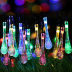 Christmas Patio String Lights, 13ft 20 LED Waterproof