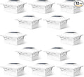 Solar Post Cap Lights, Warm White Waterproof