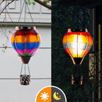 Rustic Hanging Solar Lanterns for Patio, Waterproof LED