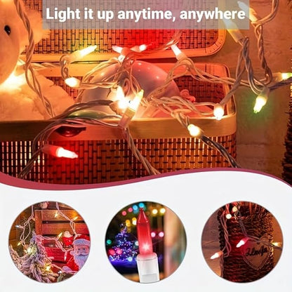 Christmas Twinkle Lights, 6ft Waterproof for Backyard