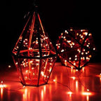 6-Pack 6ft Christmas LED String Lights, Waterproof Timer Lights