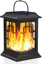 Backyard Solar Hanging Lanterns, Rustic Yard Decor