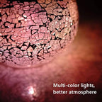 Mosaic Solar Lawn Figurine Light, Waterproof