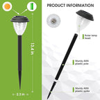 16-Pack Solar Path Lights, Outdoor Yard LED