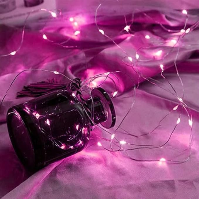 16-Pack Christmas String Lights, 10ft 30 LED Waterproof Twinkle Lights
