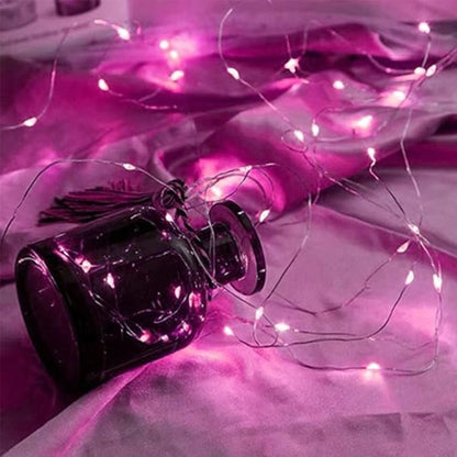 16-Pack Christmas String Lights, 10ft 30 LED Waterproof Twinkle Lights