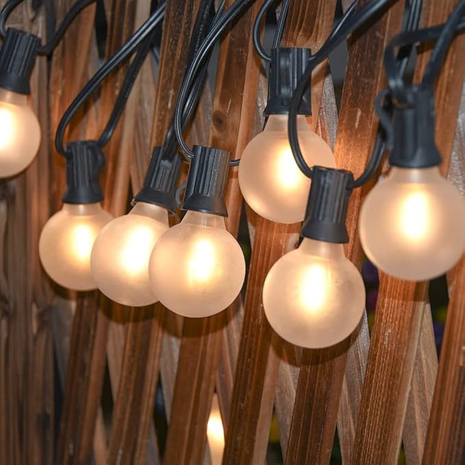 Christmas String Lights, 25ft Waterproof Twinkle Lights