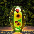 Solar Sunflower Lanterns, Porch Hanging LED Decor
