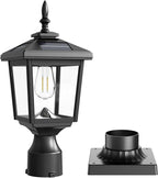 Upgraded Solar Post Cap Lights for Deck, LED