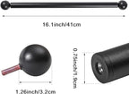 2-Pack Upgraded Solar Post Cap Lights for Fence, LED