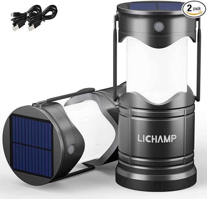 Garden Solar Lantern Set, Decorative Yard Lighting