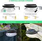 Sleek Solar Patio Lights 6-Pack, LED