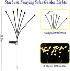 6-Pack Solar Pathway Lights, Waterproof LED Yard Lights