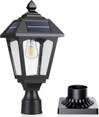 Upgraded Solar Post Cap Lights for Fence, LED