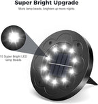 12-Pack Solar Landscape Lights for Garden