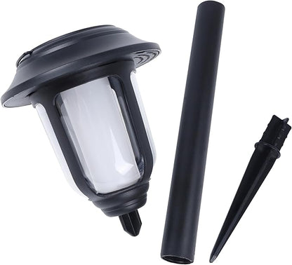 Dynaming Dual Use Solar Flame Lights Outdoor 6 Pack, Solar Flickering Flame Pathway Lights, Hanging Lantern Light, Auto On/Off & Waterproof for Garden Lawn Patio Yard Walkway Deck Driveway