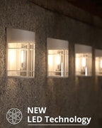 8-Pack Solar Pathway Lights, Waterproof LED Walkway Lights