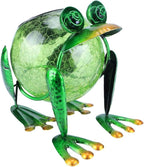 Classic Frog Solar Lanterns for Porch, Waterproof LED