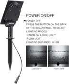 Solar Wall Spotlights, Waterproof