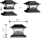 Solar Post Cap Lights for Patio, LED