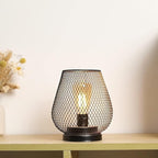 Hanging Solar Lantern Set, Rustic Patio Lighting