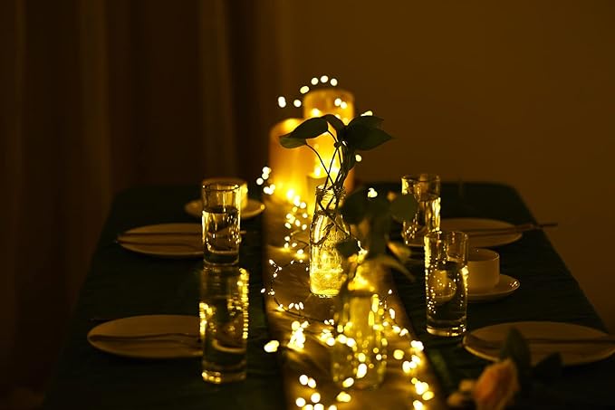 Christmas LED String Lights, Waterproof Timer Lights