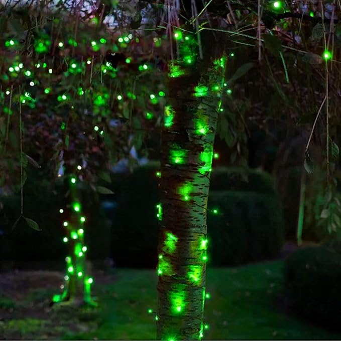 2-Pack Christmas String Lights, 180ft 500 LED Waterproof Twinkle Lights