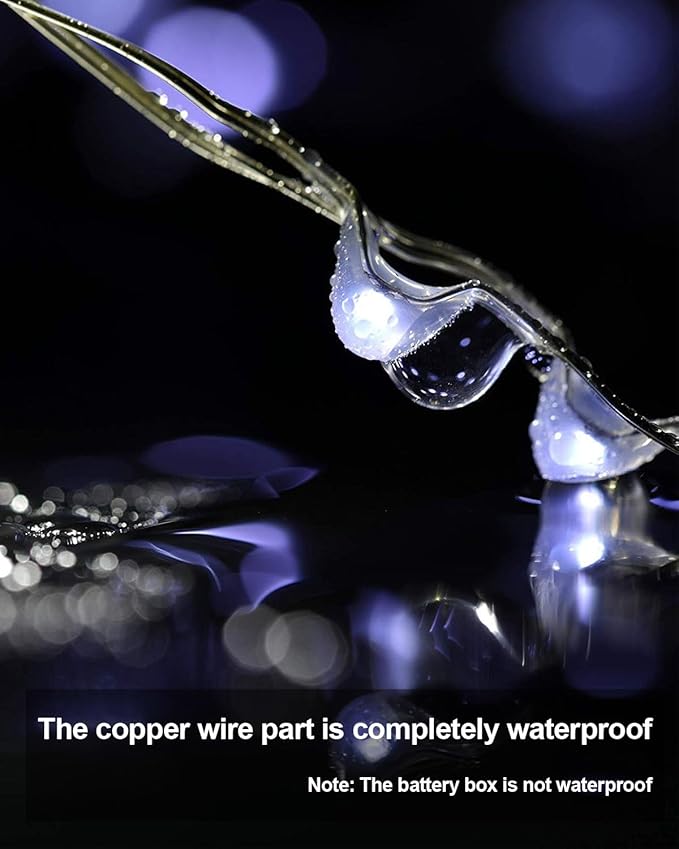 Christmas Yard String Lights 20-Pack, 3ft 20 LED Waterproof