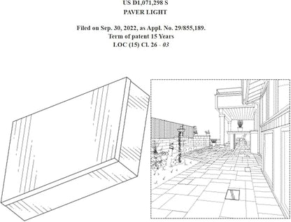 LUMENGY Paver Light 4x8 Inch (3.93x7.87), 5000K Daylight, Glare-Free Brick Lighting for Driveways, Walkways, Pool Decks and Patios, 12V Hardwired, IP67 Waterproof, Drive-Over Rated