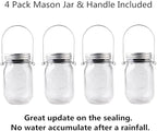 Garden Solar Hanging Lanterns, Metal Yard Decor