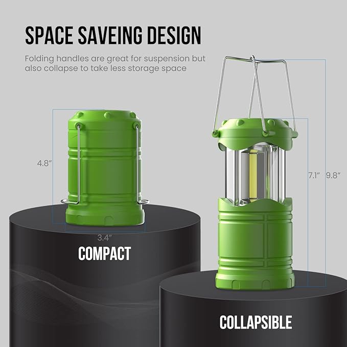 4-Pack Charming Courtyard Solar Lanterns for Porch, Waterproof LED