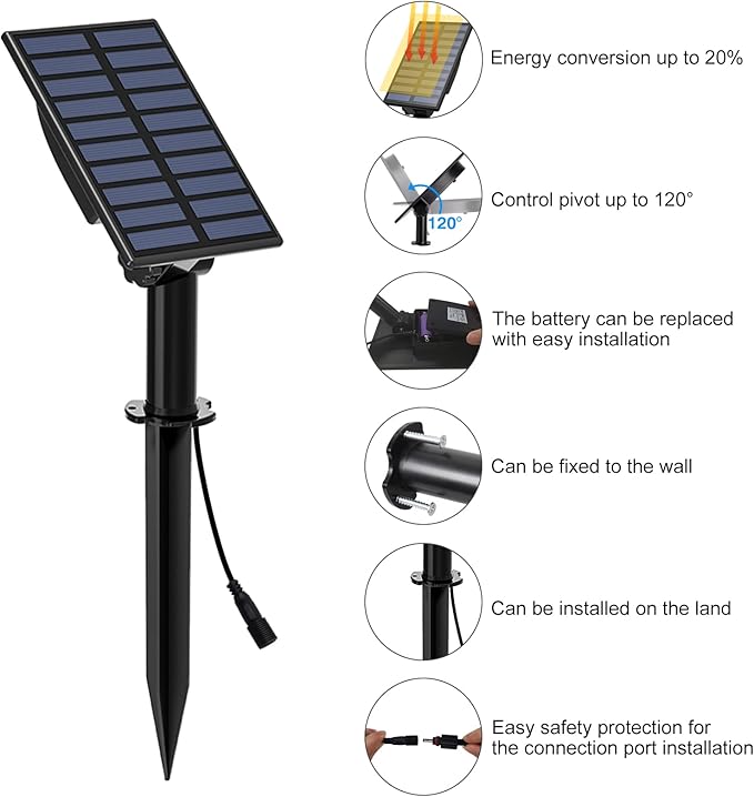 Solar Spotlights, Landscape Lights