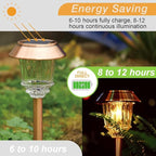 6-Pack Solar Landscape Lights for Yard