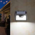 Solar Motion Sensor Step Lights 5-Pack, Waterproof Deck