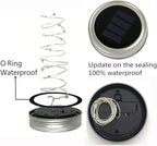 8-Pack Yard String Lights, Weatherproof LED