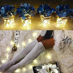 Christmas Twinkle Lights, 3ft Waterproof for Patio