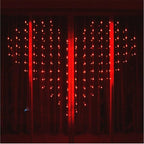Outdoor String Lights, 10ft Red Waterproof LED