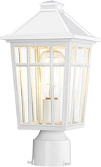 White Solar Fence Post Caps, Deck LED