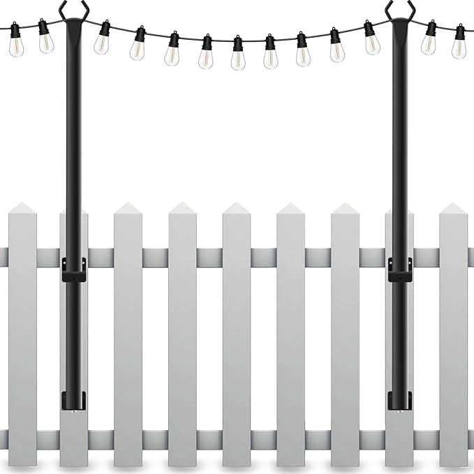 2-Pack Patio String Lights, 5ft LED
